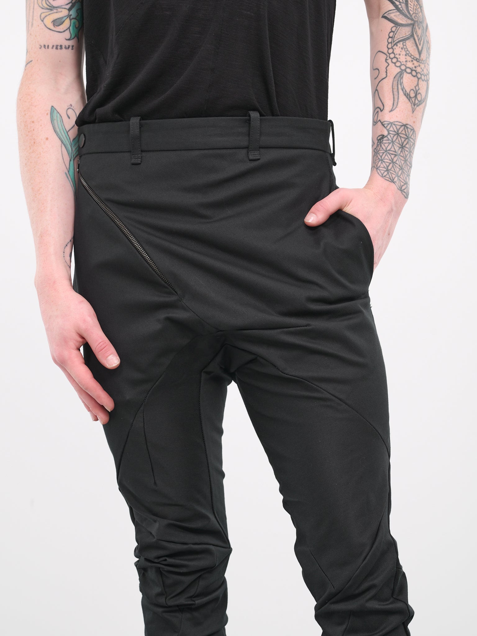 Buy Louis Philippe Black Trousers Online - 753902 | Louis Philippe